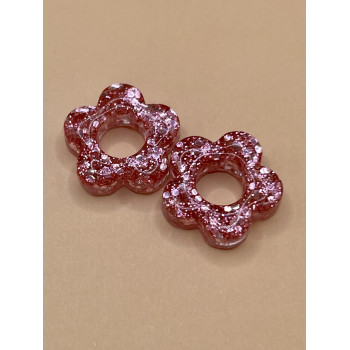 Les Poppy Rose à paillettes