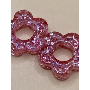 Les Poppy Rose à paillettes