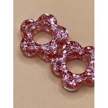 Les Poppy Rose à paillettes