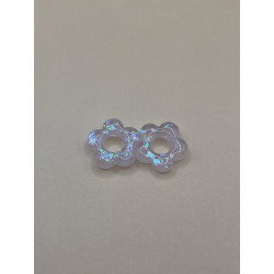 Les Poppy Blanc Holographique