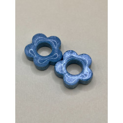 Les Poppy Bleu Acier Nacré