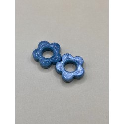 Les Poppy Bleu Acier Nacré