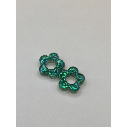 Les Poppy Vert à paillettes