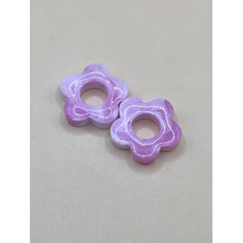 Les Poppy Rose marbré
