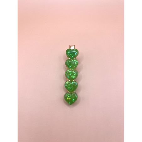 Les Noa vert à paillettes