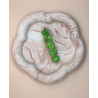 Les Noa vert à paillettes