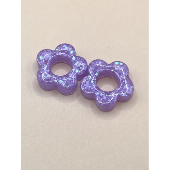 Les Poppy Violet clair à paillettes